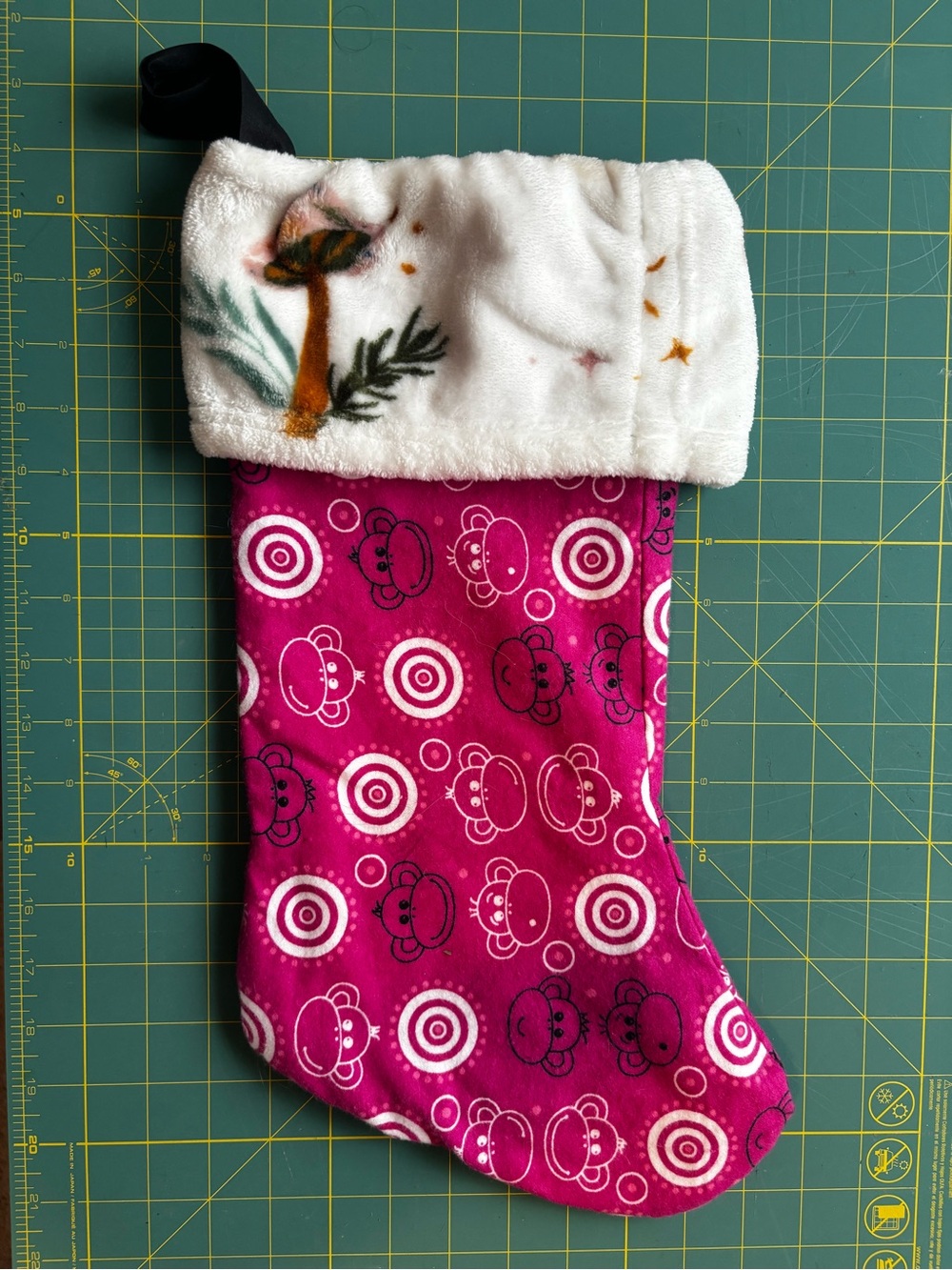 Sock monkey Stocking